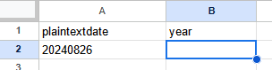 Converting an 8 digit number to a Date in Google Sheets