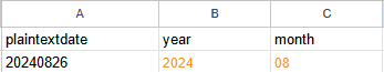 Converting an 8 digit number to a Date in Google Sheets